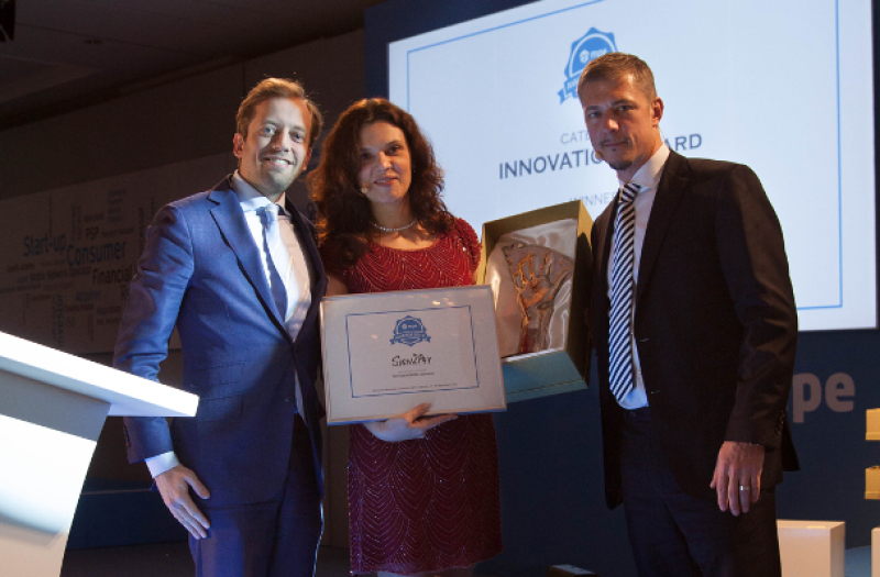 Startup Sign2Pay wint prestigieuze FinTech award
