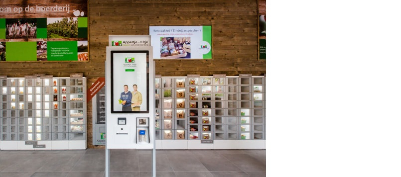Appeltje - eitje, AWS, verse producten, micro-foodwinkels