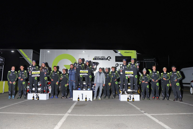 Timo van der Marel, automotive, Opel e-Rally Cup, eindklassement Opel e-Rally Cup