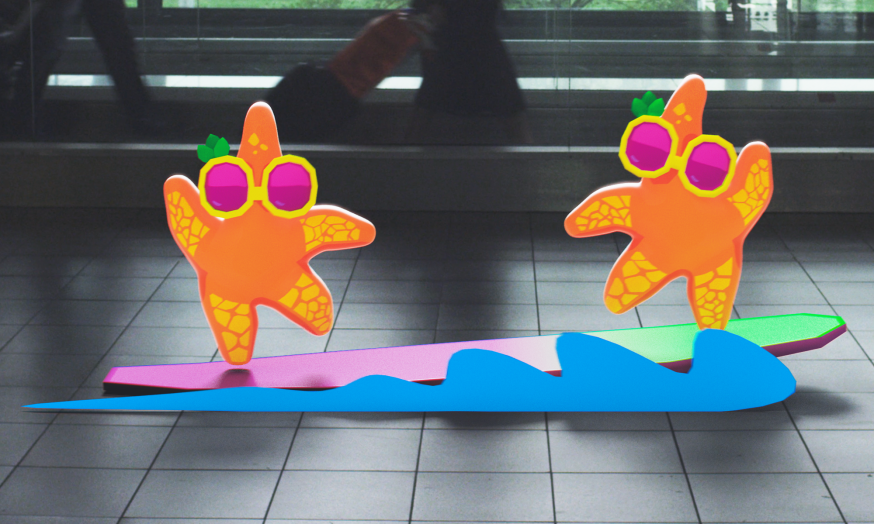 Wachten op luchthaven saai? Niet met KLM en AR