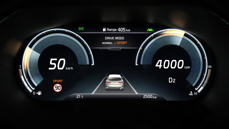 KIA, Kia XCeed, volledig digitaal instrumentarium in Kia XCeed, High-tech, Automotive