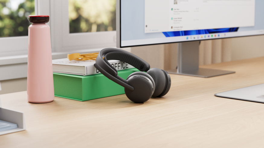 Deze logitech headphones filteren ruis