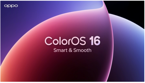 OPPO Find X9-serie: nieuw flagship voor ondernemers De Nieuwe ColorOS 16 van de OPPO Find X9-serie in een afbeelding, met ondertitel "smart & smooth"