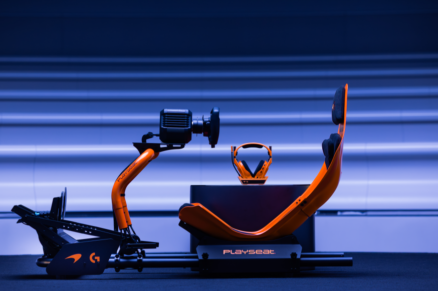 Logitech G onthult nieuwe simracing producten op G PLAY 2025 Logitech G Playseat Formula Instinct en RS Formula Wheel McLaren Racing Edition