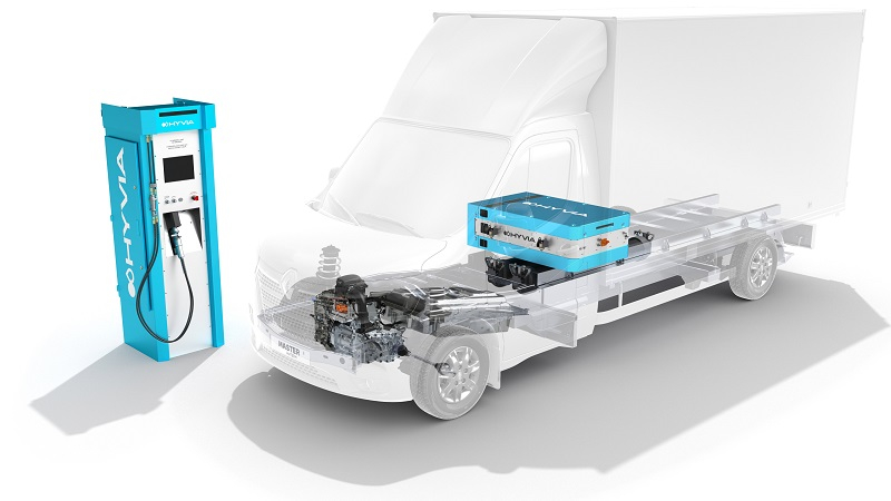 HYVIA, Renault, waterstoftankstation, Renault Master Van H2-TECH, prototype, automotive