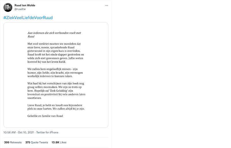 Twitter, hoogtepunten