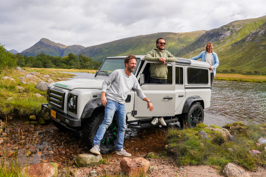 Elektrische Land Rover Defender Elektrische Land Rover Defender