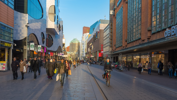 Winkelstraat sinterklaas