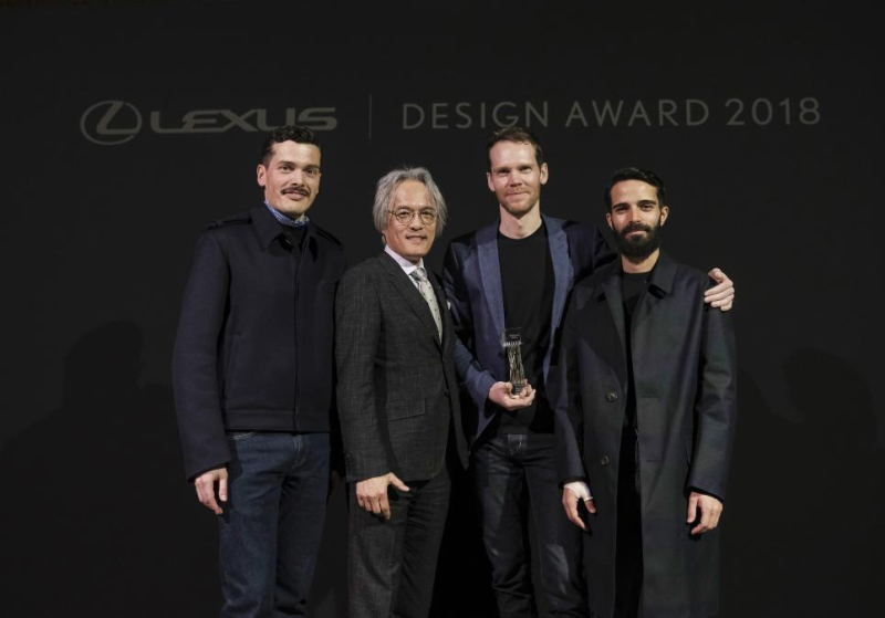 Dit is de winnaar van de Lexus Design Award 2018