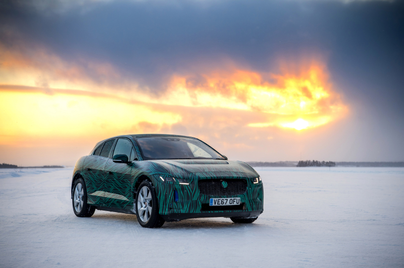 Jaguar belooft een supersnel opgeladen I-PACE