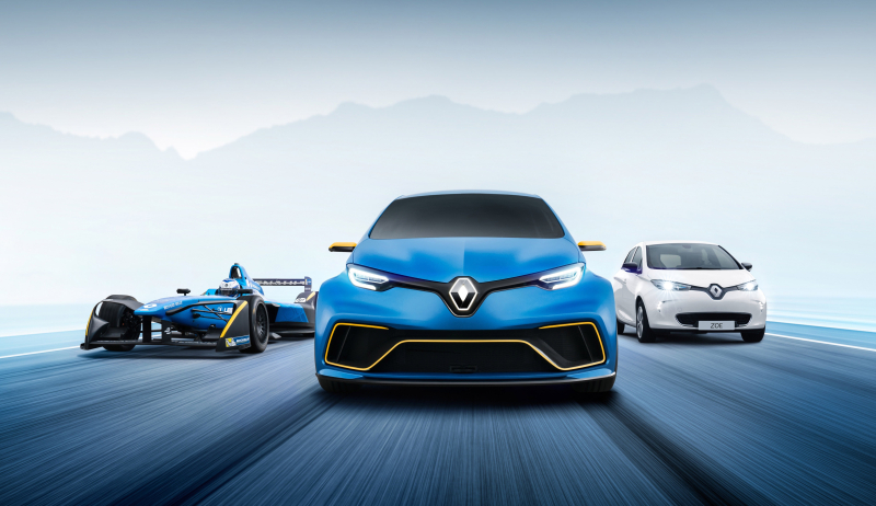 Renault valt op met ZOE e-Sport Concept