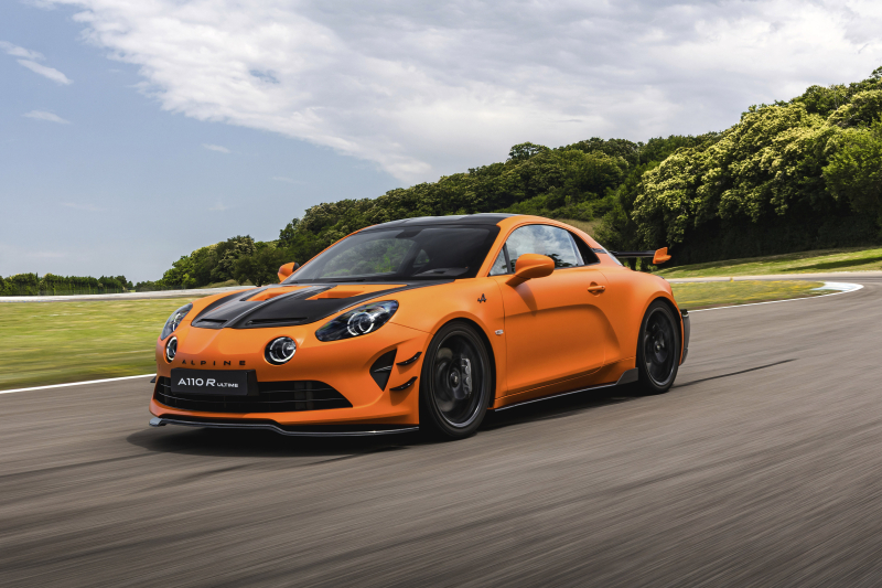 Alpine A110 R Ultime is de nieuwste en snelste A110