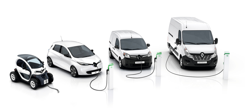 Elektrisch aangedreven Renault-bedrijfswagens maken debuut