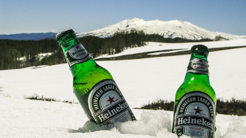 Heineken tapt steeds meer bier