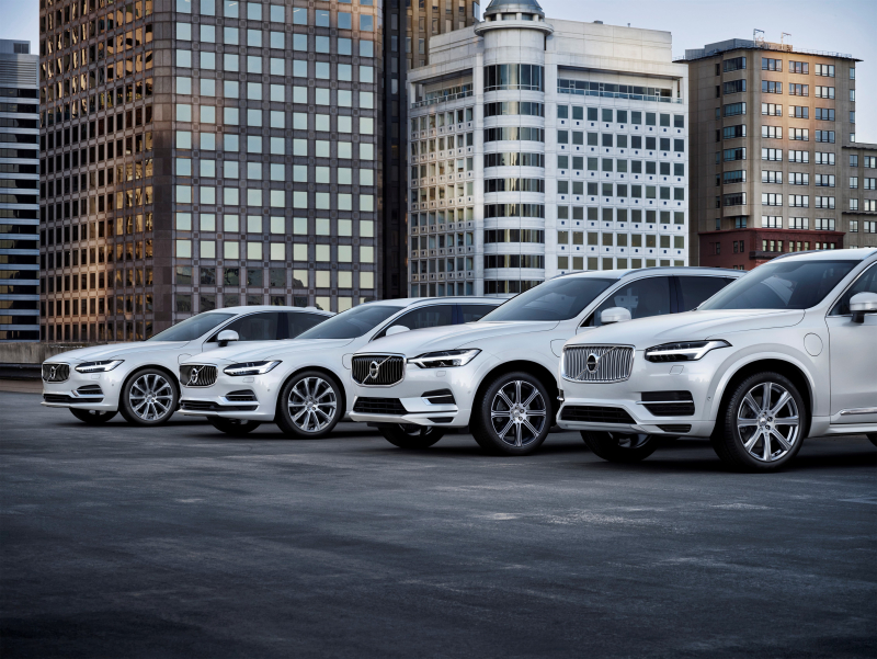 Vanaf 2019 heeft elke nieuwe Volvo een elektromotor