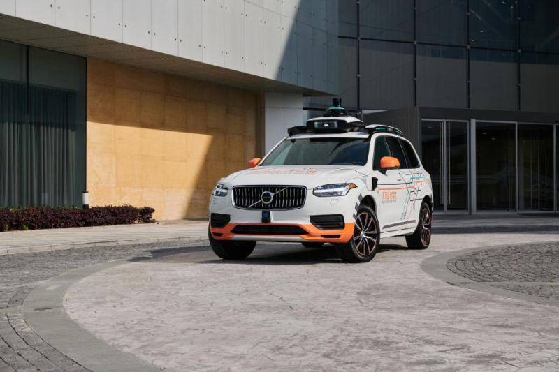  Volvo Cars slaat de handen ineen met mobiliteitstechnologieplatform DiDi voor zelfrijdende testvloot