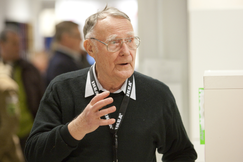 De man die IKEA groot maakte: Ingvar Kamprad (91) overleden