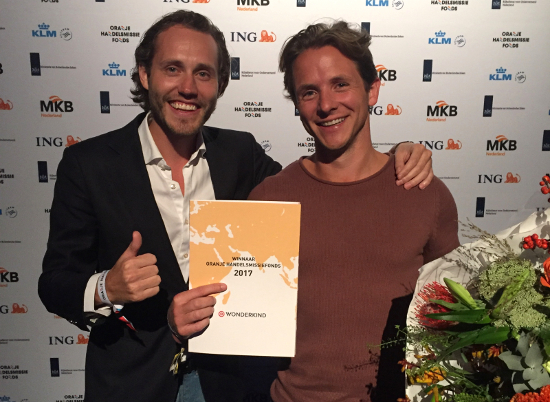 Scale-up Wonderkind wint Oranje Handelsmissiefonds