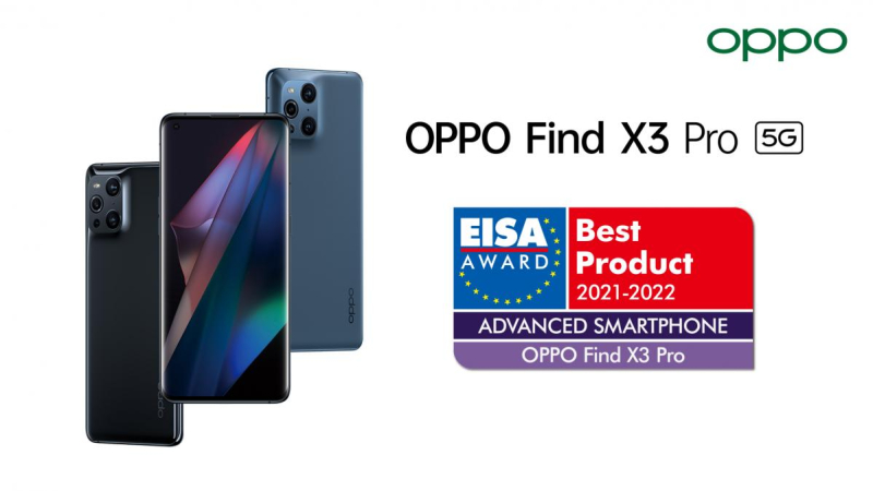 OPPO wint opnieuw EISA Best Product Advanced Smartphone Award