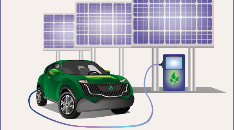 Zonnepanelen maken elektrische auto's echt duurzaam en voordelig