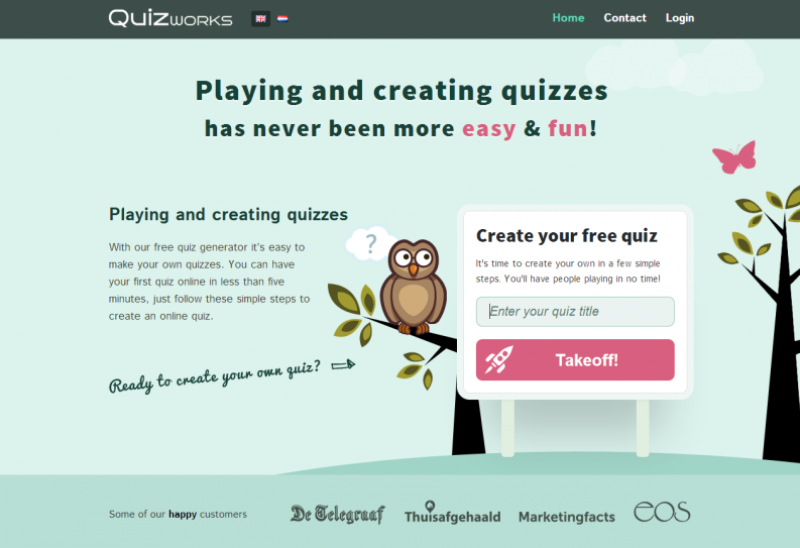 In de Spotlight: Online Quiz Creator