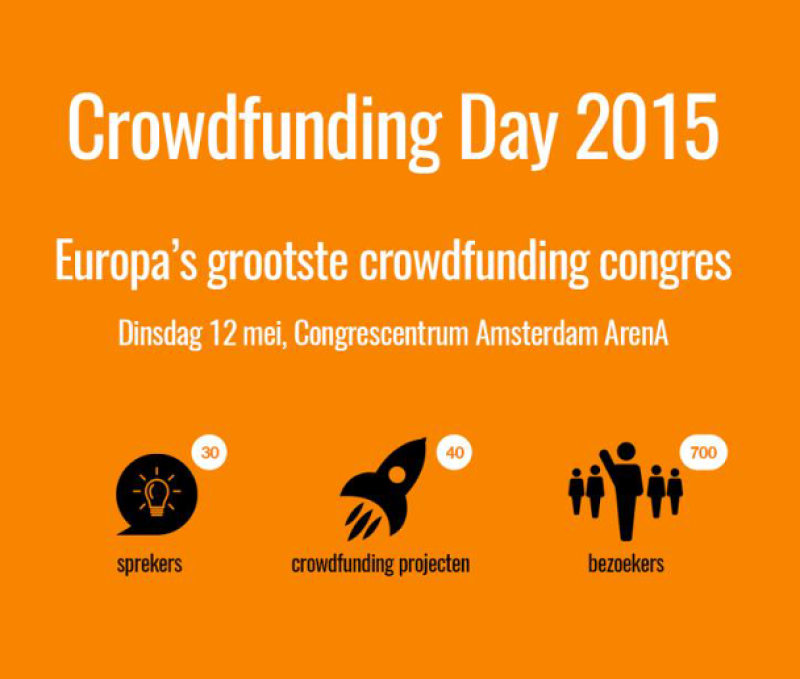 Rabobank tekent als hoofdsponsor Crowdfunding Day