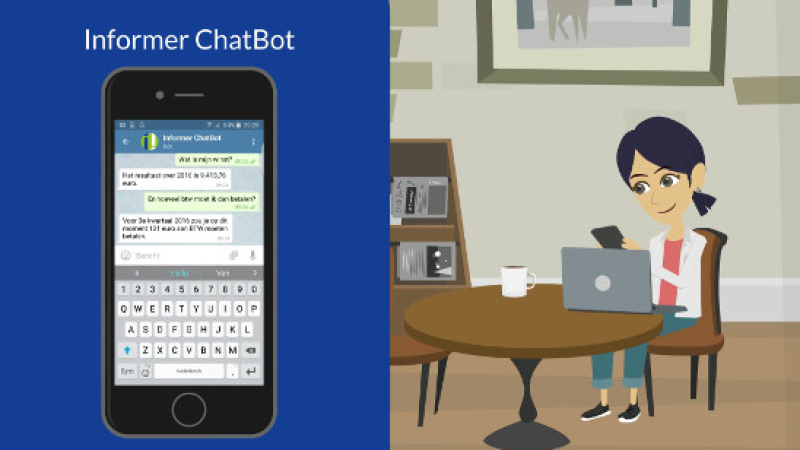 Informer lanceert ChatBot voor je boekhouding