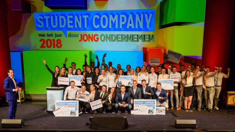 Sceep en Vogelvrij SC winnen nationale finale Student Company van het jaar 2018