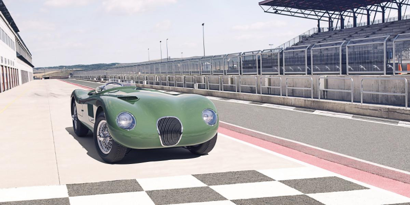 Jaguar c-type nieuwste classic continuation-model, zeventig jaar na introductie van fameuze sportauto 