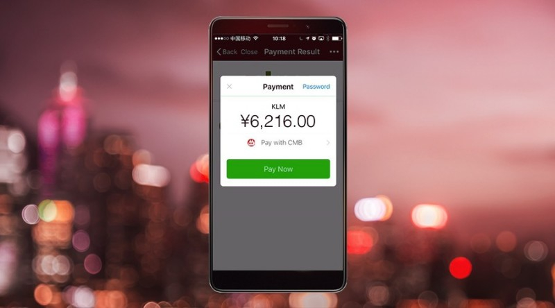Zakenreiziger: je KLM-ticket kun je nu betalen met WeChat Pay