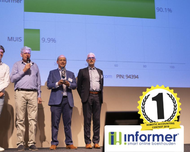 Informer wint Robotic Accounting Contest 2018