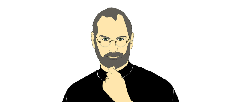 De carrière van Steve Jobs gevangen in een infographic