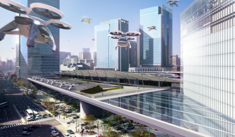 ADW 2023 toont toekomstig personenvervoer met drones