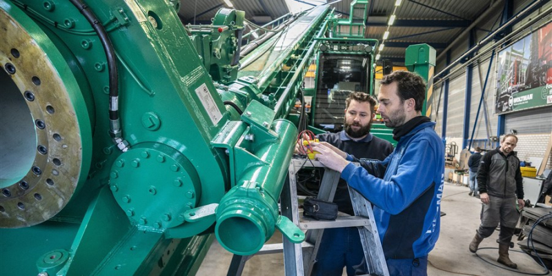 Productie industrie bijna 8 procent lager in juni