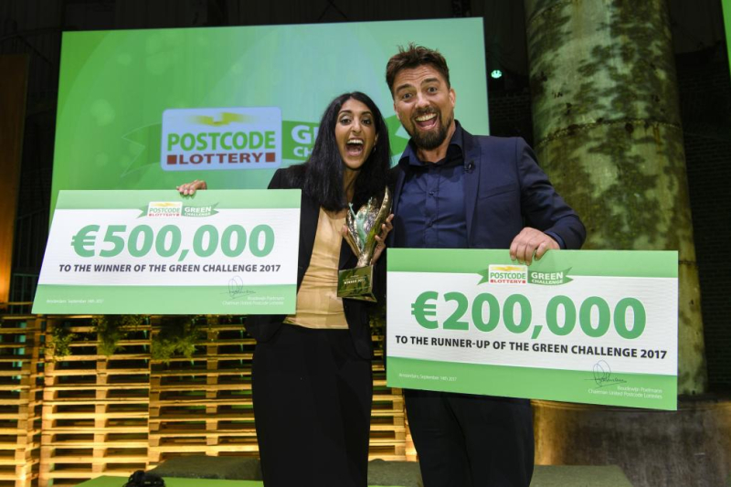 Twee Nederlandse startups in race Postcode Lottery Green Challenge