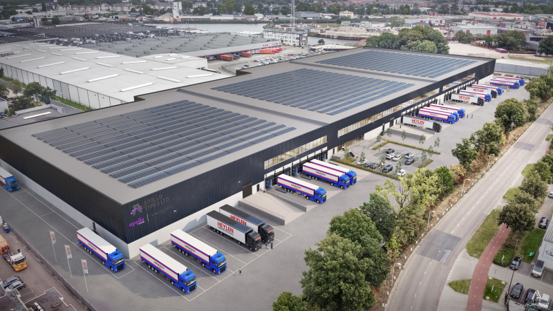 Apollo Tyres bouwt duurzaam nieuw bandenmagazijn in Enschede