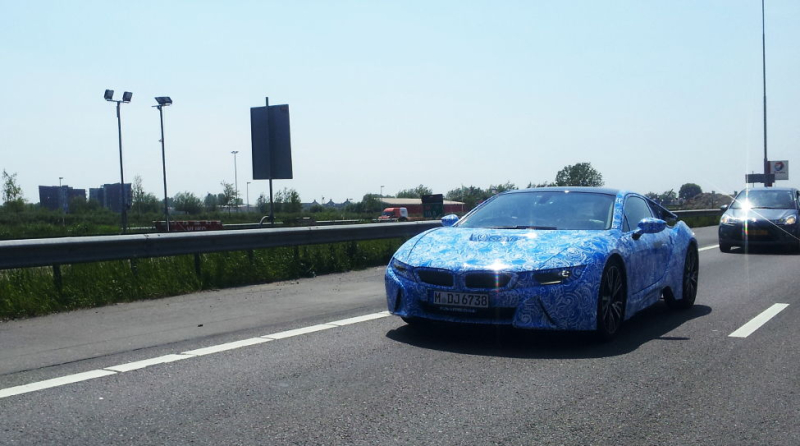 Gespot: BMW i8 Hybrid (foto's)