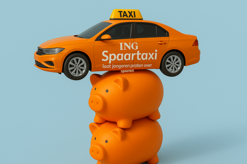 ING Spaartaxi laat jongeren praten over sparen