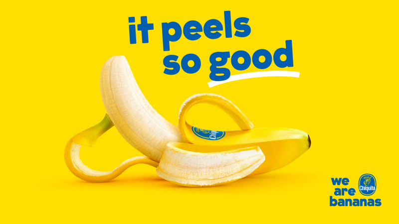 Chiquita lanceert nieuwe campagne en benadrukt leiderschap, karakter en historie