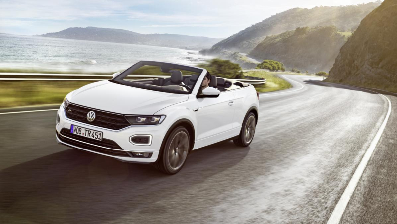 Volkswagen T-Roc eerste compacte SUV met een cabriodak 