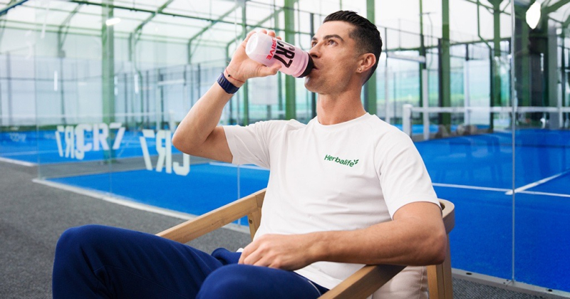 Herbalife zet Ronaldo in als gezicht van nieuwe lifestylestrategie