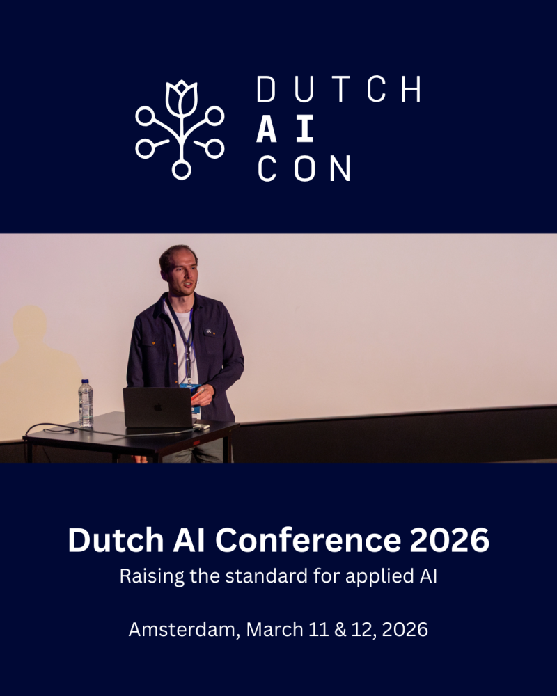 Binnenkort: de Dutch AI conference 2026