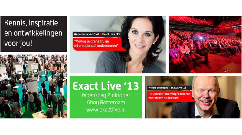 Save the date: Exact Live '13