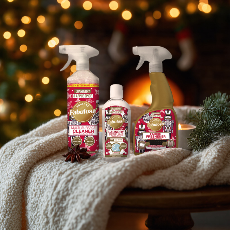 Vier de feestdagen met Fabulosa’s nieuwe kerstgeur: Cranberry & Apple Spice
