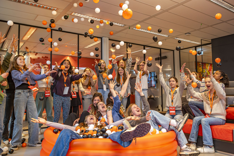  10.000 meiden doen mee met Girls’ Day op 10 april 2025