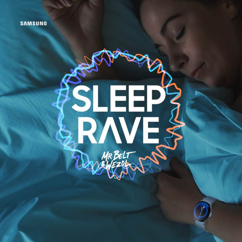 Samsung organiseert de allereerste Sleep Rave van Nederland