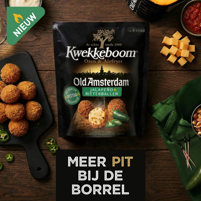 Een pittig vervolg voor samenwerking Kwekkeboom en Old Amsterdam