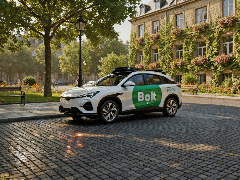 Bolt en Pony.ai kondigen samenwerking aan voor de uitrol van autonome voertuigen in Europa