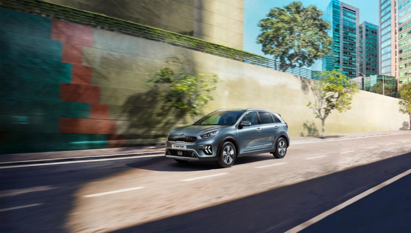 Kia Niro Hybrid en Niro Plug-in Hybrid op Autosalon Genève