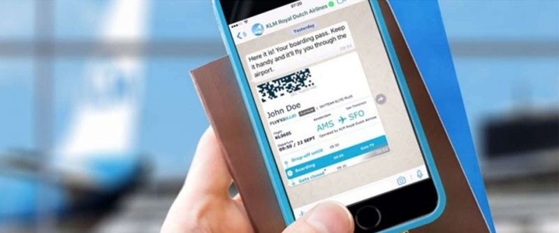 KLM heeft primeur met zakelijk WhatsApp-account
